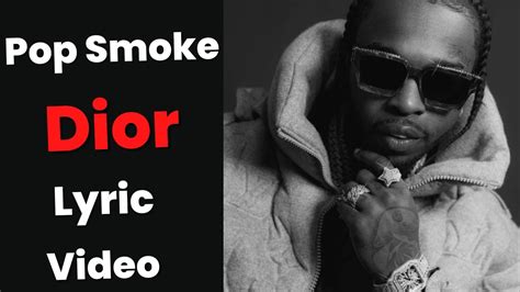 christian dior pop smoke lyrics|Dior Pop Smoke lyrics 1h.